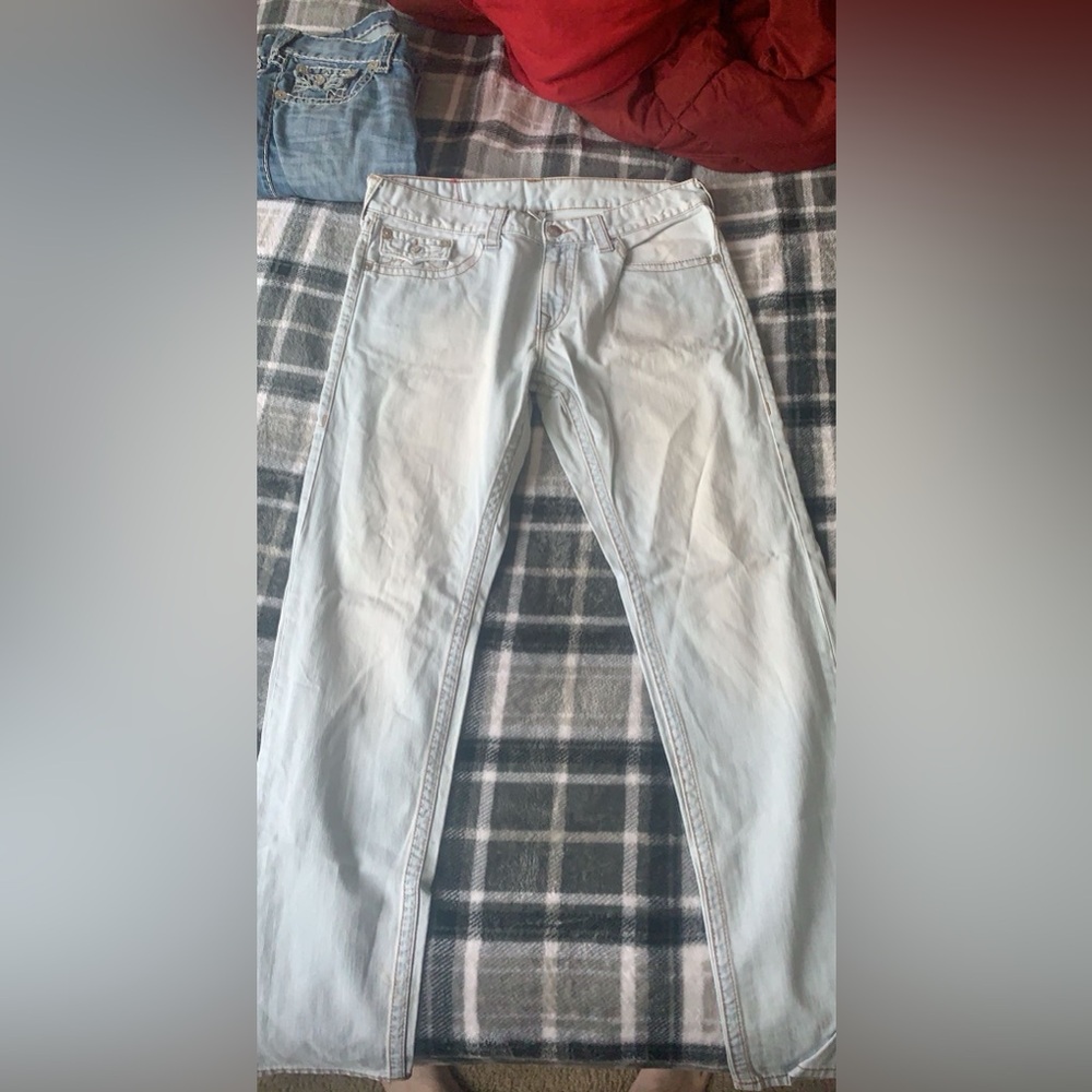 Light Blue Jeans True Religion